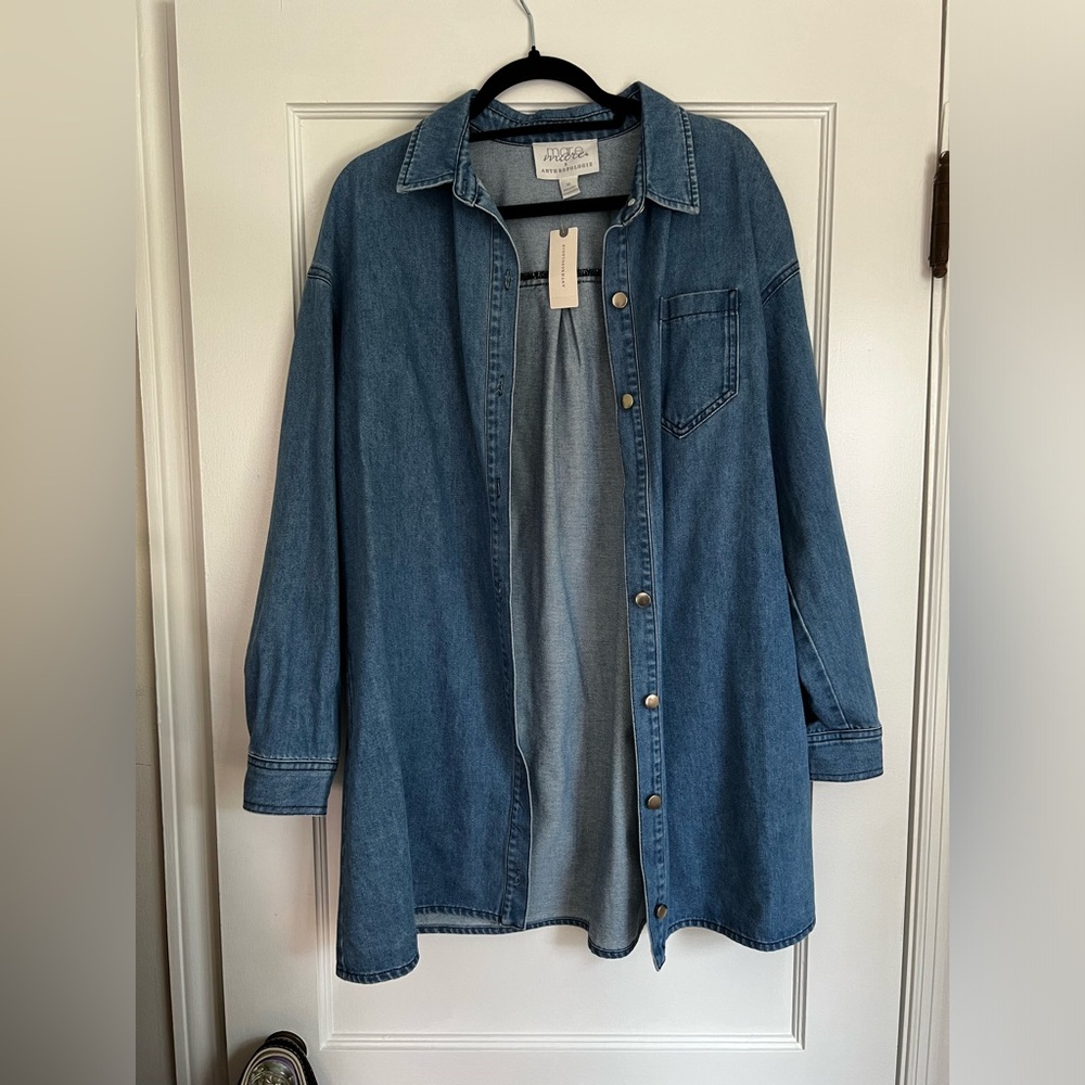 Anthropologie Denim Dress
